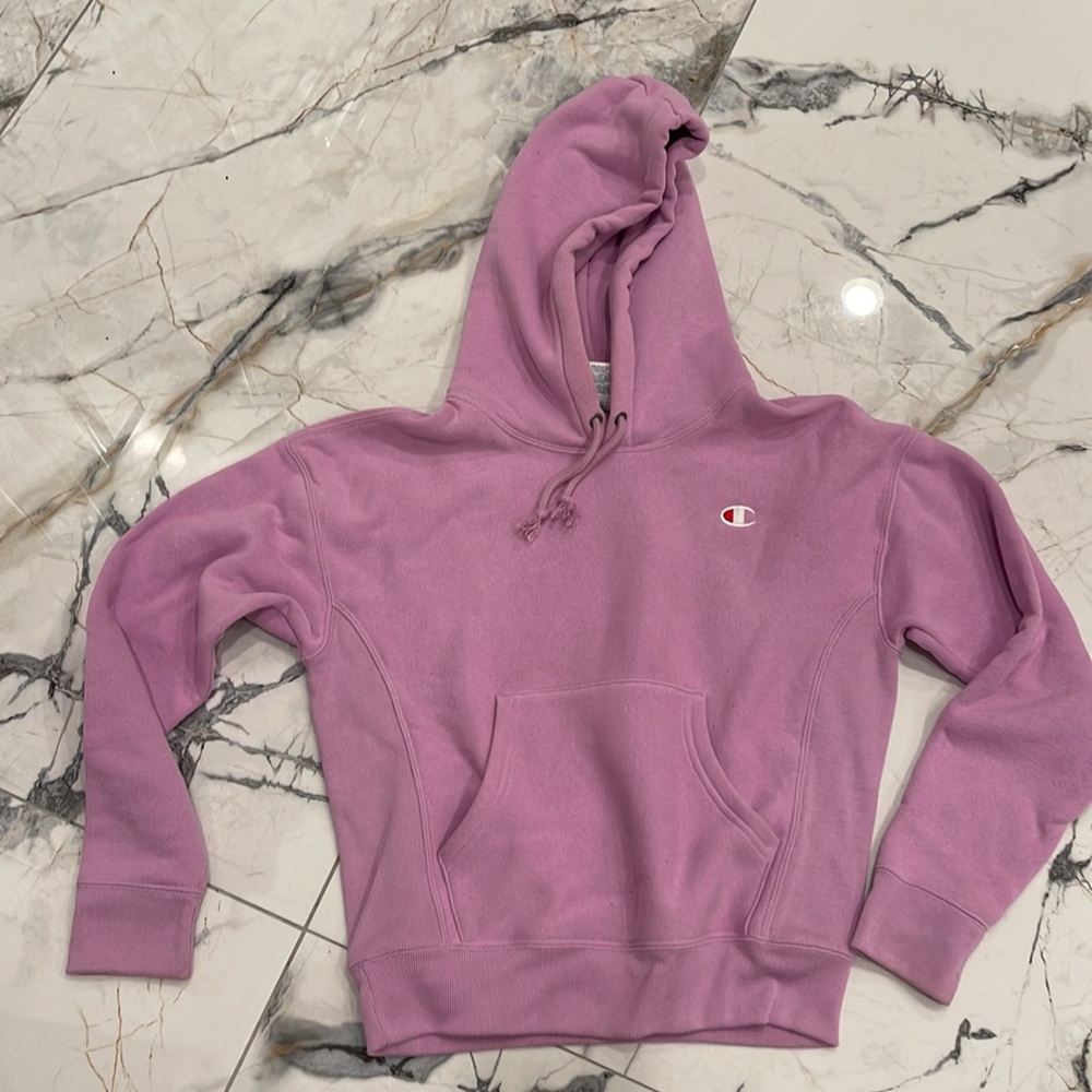 Champion lavender hoodie extra small